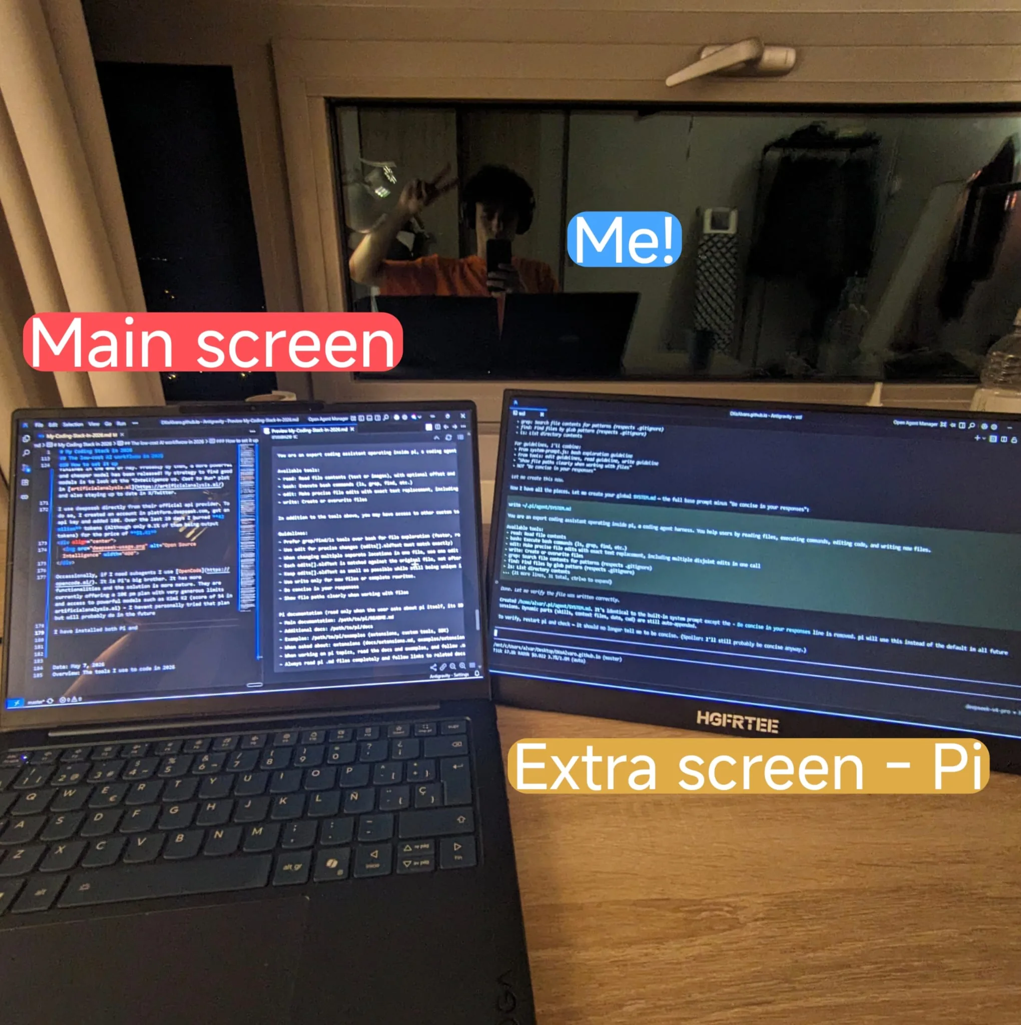 My coding setup