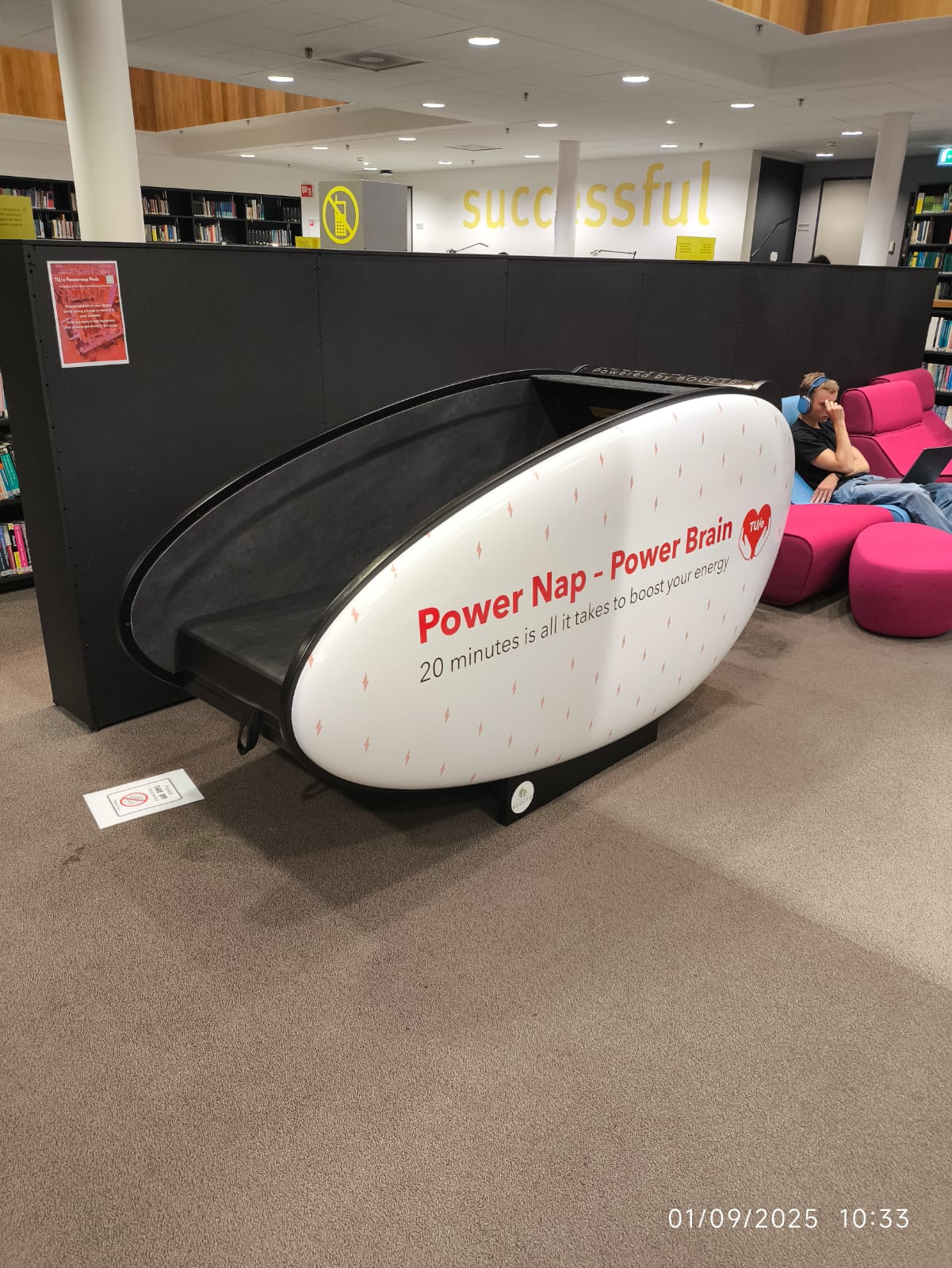 Bunk beds at library